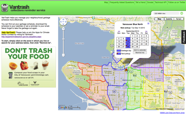 Vantrash screen shot