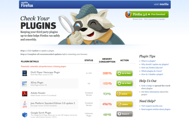 Firefox data visualization v2