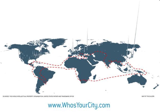 Flat spiky and divided