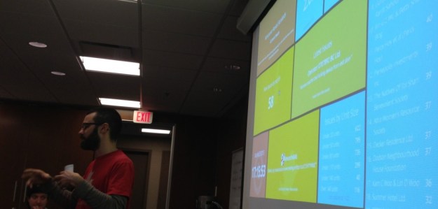 Luke showing off his rental dashboard